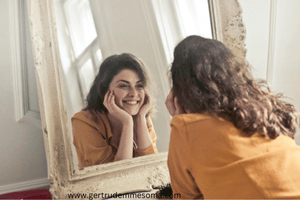 A-lady-happy-with-herself